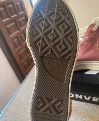 Converse rosas plataforma 37/38