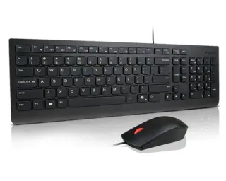 Combo Teclado y Mouse Lenovo Cableado