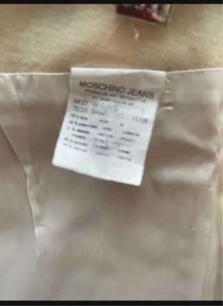 Falda Moschino floral multicolor