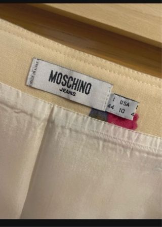 Falda Moschino floral multicolor