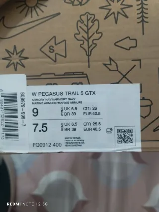 Zapatillas Nike Trail GORE-TEX Talla 40,5 unisex