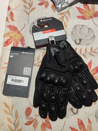 Guantes Revit Fly 2 Mujer Talla XS Negra ultra peq