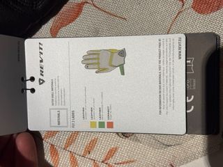 Guantes Revit Fly 2 Mujer Talla XS Negra ultra peq