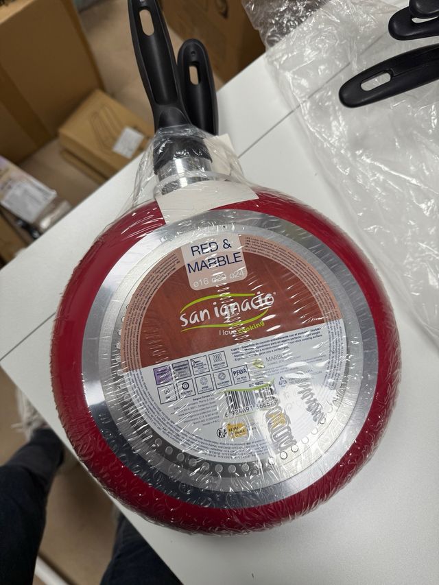 Padella San Ignacio Rosso e Marmo