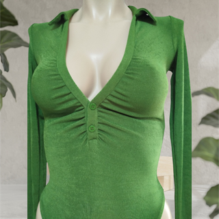 Body verde Bershka Talla XS