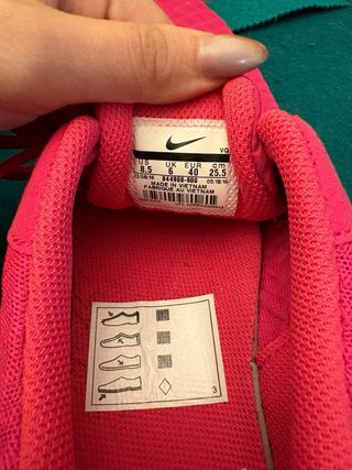 Zapatillas Nike Rosas y Blancas