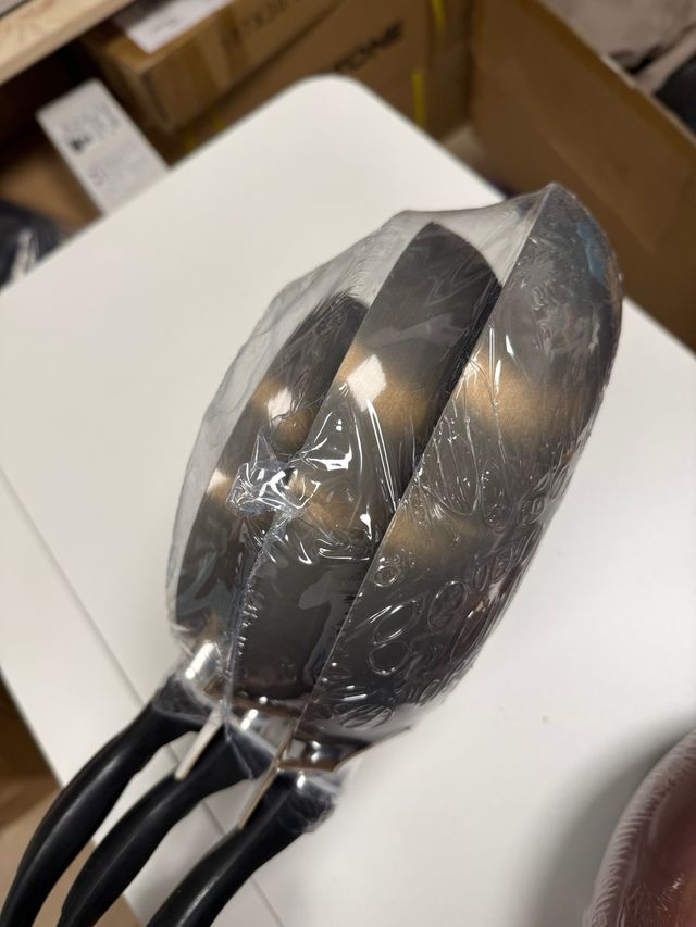 Set 3 padelle Well Home 16-20-24 cm