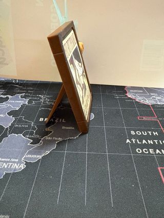 Quadretto 3D One Piece Luffy e Barba Bianca