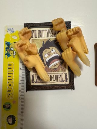 Quadretto 3D One Piece Luffy e Barba Bianca