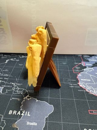 Quadretto 3D One Piece Luffy e Barba Bianca