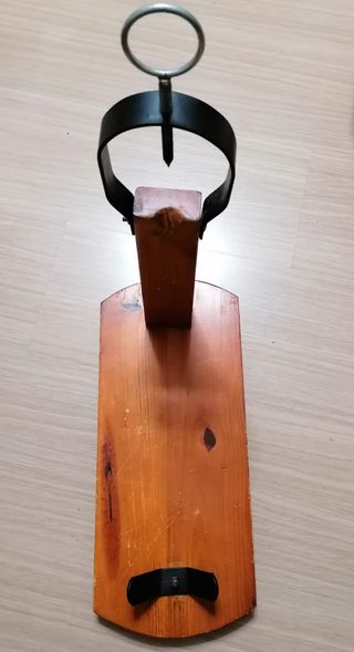 Soporte Jamonero Madera y Metal