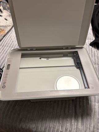 Impresora HP Gris y Blanca