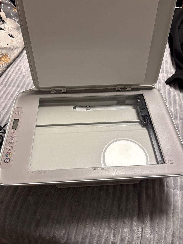 Impresora HP Gris y Blanca