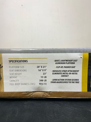 : Puesto de caza Big Foot Lite Foot