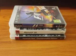 Pack 3 Juegos PS3: F1 y MotoGP