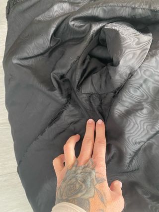 Chaquetón negro Edler & Pelz Talla 36