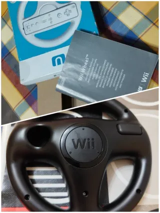 Volante Wii Original + Caja e Instrucciones