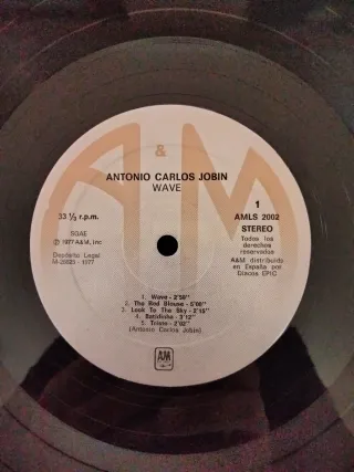 Vinilo LP Antonio Carlos Jobim - Wave