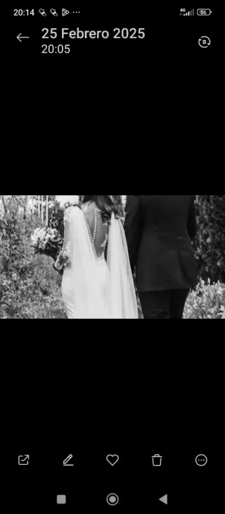 Vestido de Novia Sirena Talla 34-36