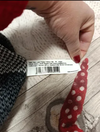 Poncho Piazza Italia fantasia quadri