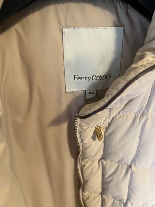 Giaccone Henry Cotton's tg 46 beige