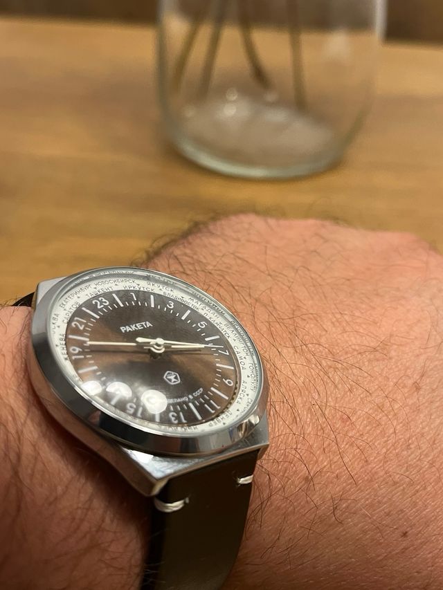 Raketa Reloj de Tiempo Mundial (URSS)