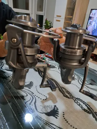 2 carretes carpfishing