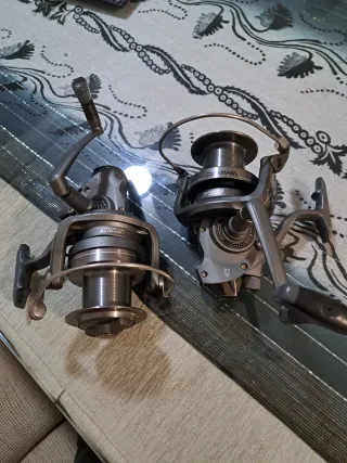 2 carretes carpfishing