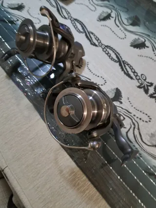 2 carretes carpfishing