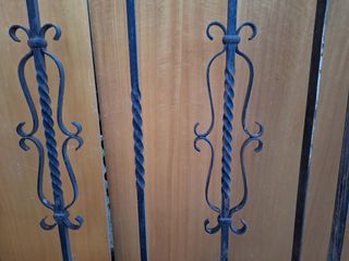 Reja de hierro forjado para ventana