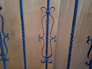 Reja de hierro forjado para ventana