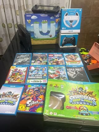 Nintendo Wii U Premium + Mario & Luigi + 10 Juegos