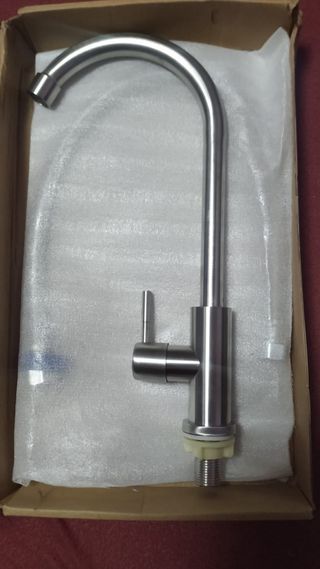 Grifo de cocina de acero inoxidable