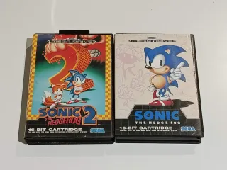Lote Sonic Mega Drive Sega