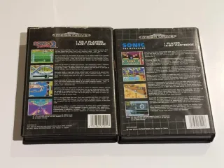 Lote Sonic Mega Drive Sega