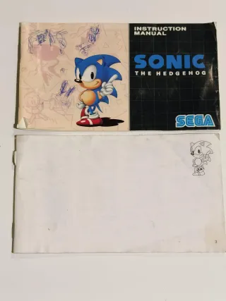 Lote Sonic Mega Drive Sega