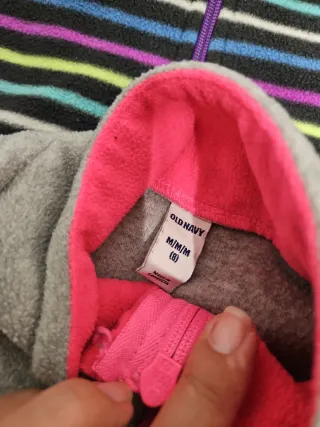 Lote de sudaderas OLD NAVY polar niña talla 8
