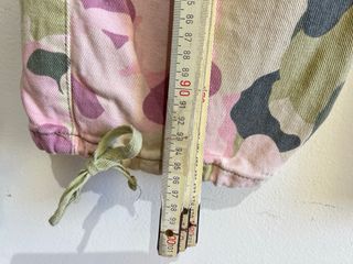 Pantaloni cargo donna camouflage Y2K