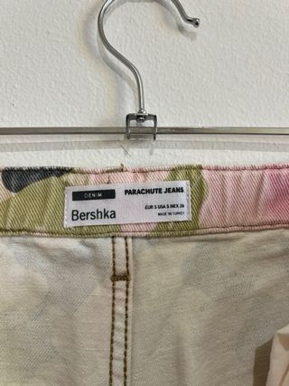 Pantaloni cargo donna camouflage Y2K