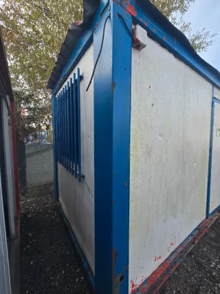 Caseta obra prefabricada 6x2.4m oficina