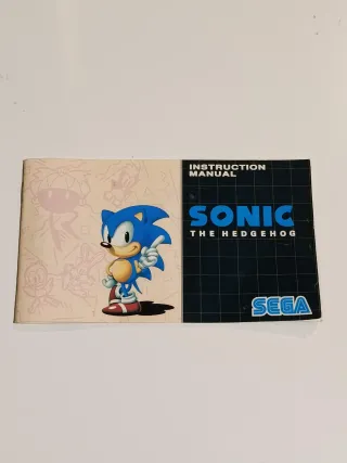 Sonic Mega Drive con confezione blu