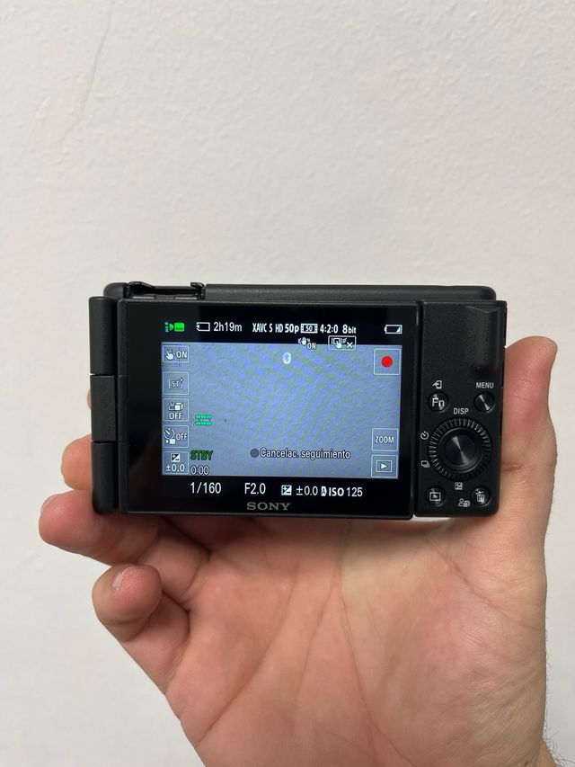 Sony ZV-1F Fotocamera Digitale Vlog con Schermo