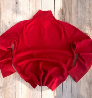 Maglione CHAPS rosso XL 100% cotone vintage USA