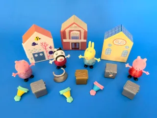 Lot Casette e Personaggi Peppa Pig