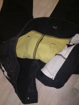 Pantalón Vaquero Moto Hombre