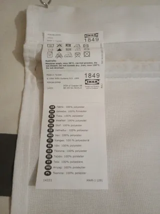 2 Tende a rullo bianche