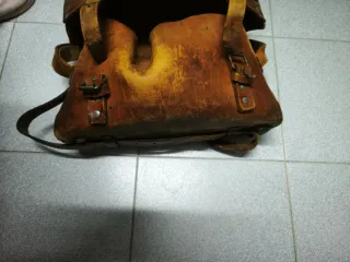 Cartera de cuero vintage