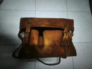 Cartera de cuero vintage