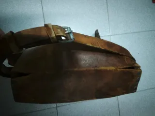 Cartera de cuero vintage