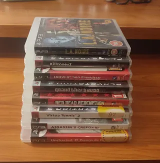 Pack 8 Juegos PS3: L.A. Noire, Killzone 2, GTA IV
